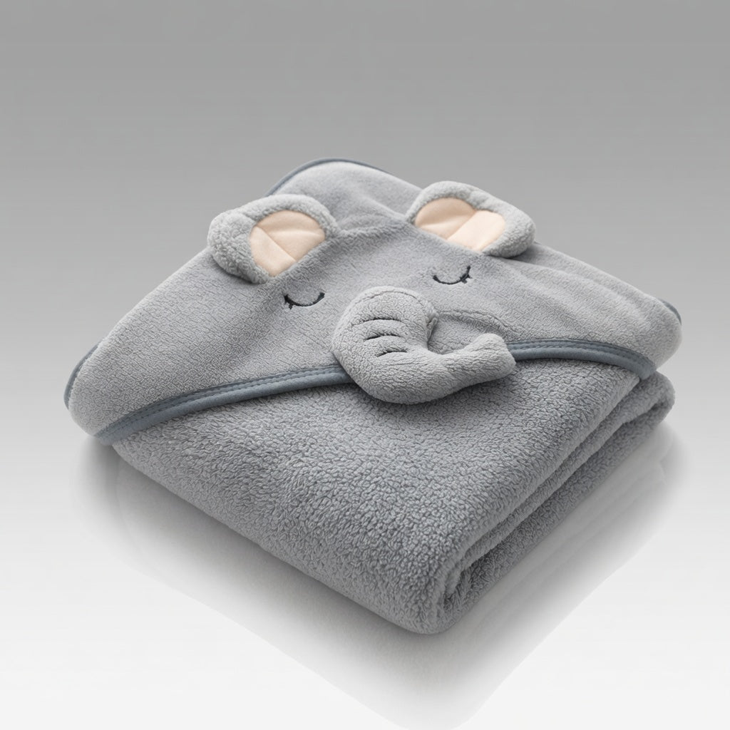Baby Swaddle Bath Towel - Soft Organic Cotton