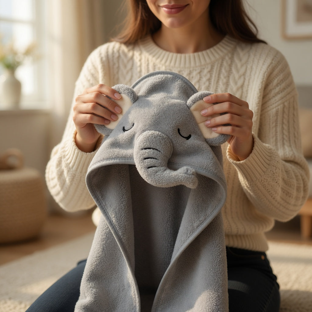 Bath time shouldn't mean struggling to keep baby warm